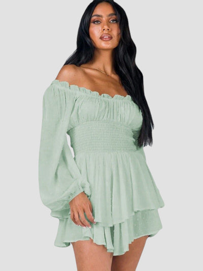 Allegra | Vestido Off-Shoulder