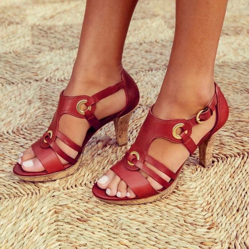 Ludovica™ - Sandalia de Tacón Cómoda