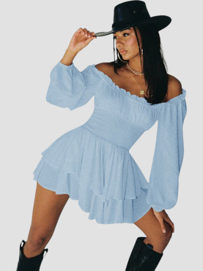 Allegra | Vestido Off-Shoulder