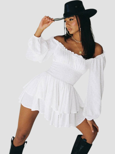Allegra | Vestido Off-Shoulder