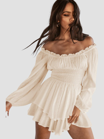 Allegra | Vestido Off-Shoulder