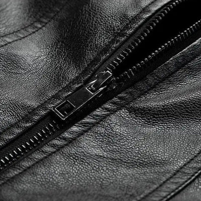 Chaqueta de piel natural