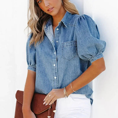 Blusas de Mezclilla Casual