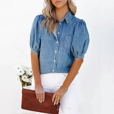 Blusas de Mezclilla Casual