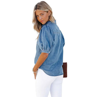 Blusas de Mezclilla Casual