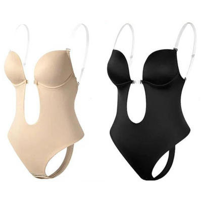 Body Shaper de Cuello en V Profundo