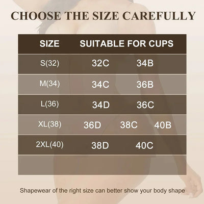 Body Shaper de Cuello en V Profundo