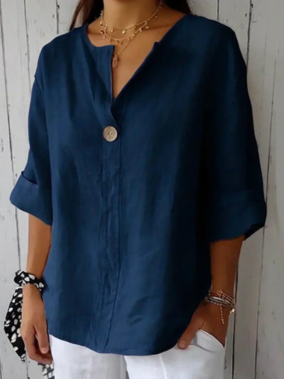Blusa Casual de Pico Mary
