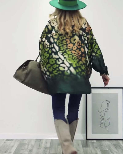 El lujo de leopardo de Mila