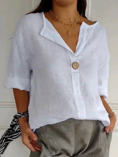 Blusa Casual de Pico Mary