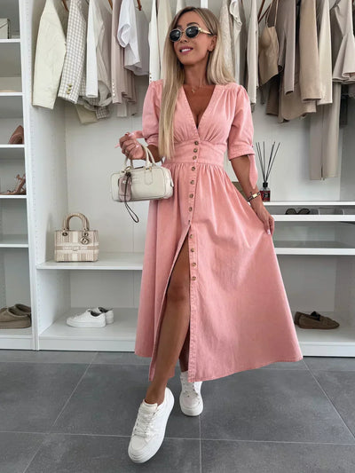 Thea | Deslumbrante Vestido de Mezclilla