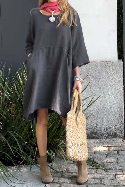 El vestido de lino diario de Emma