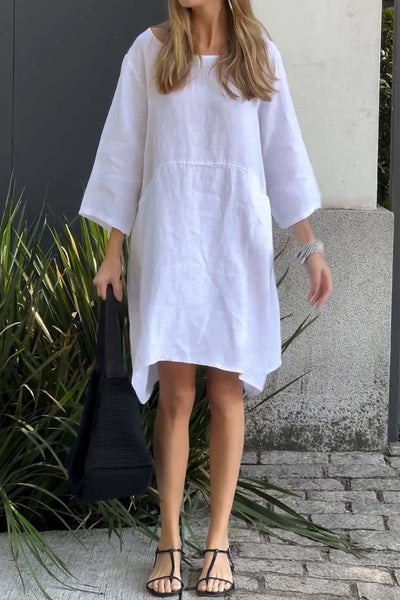 El vestido de lino diario de Emma
