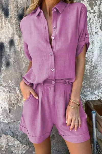 Linnea | Conjunto de lino ligero