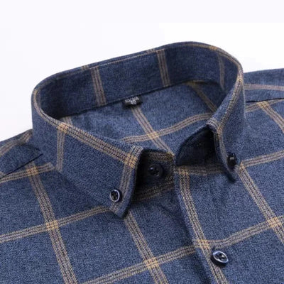JAMES | CAMISA DE ALGODÓN A CUADROS