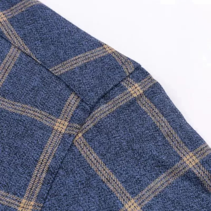 JAMES | CAMISA DE ALGODÓN A CUADROS
