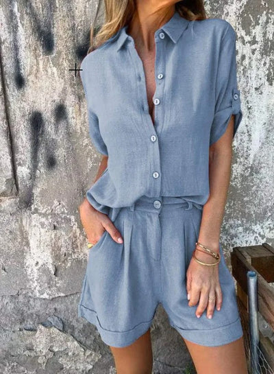 Linnea | Conjunto de lino ligero
