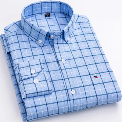 JAMES | CAMISA DE ALGODÓN A CUADROS